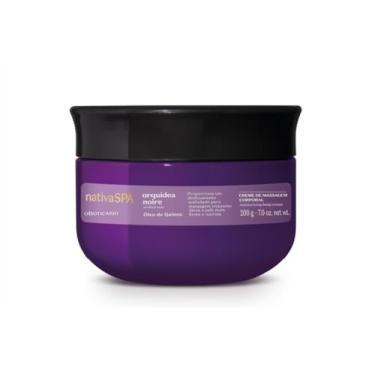 Imagem de O BOTICARIO NATIVA SPA CREME DE MASSAGEM ORQUIDEA NOIRE 200g