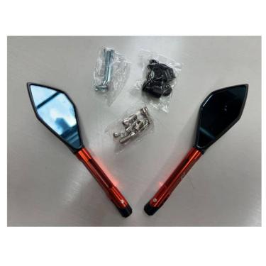 Imagem de Par Retrovisor Esportivo Twins Cor Xre CB 300F 250F Twister