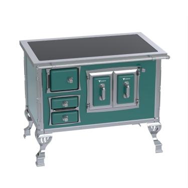 Imagem de Fogao a Lenha Venax GII n 2 Sec XVIII Premium Turquesa