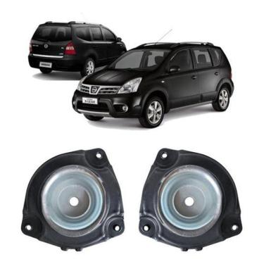 Imagem de Par Batente Amortecedor Dianteiro Nissan Livina 2012 2013 14