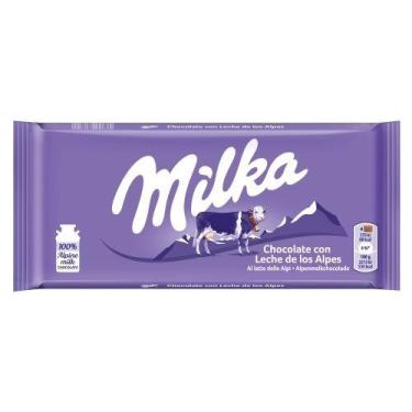 Imagem de Chocolate Milka Alpine Ao Leite 100G
