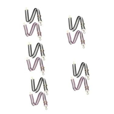Imagem de Lurrose 10 Pcs alça de ombro ajustável bolsas femininas alça de bolsa transversal alça de bolsa DIY alças de substituição de bolsa Vão diagonal Acessórios cinto decorativo