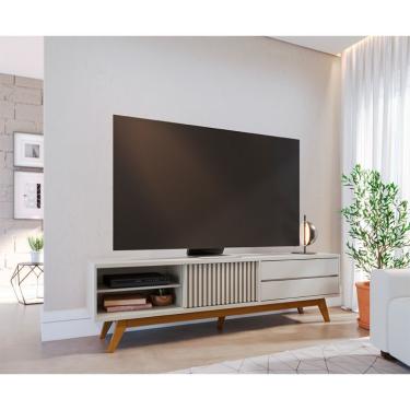 Imagem de Rack Veneza 1 PT 2 GV Off White 200 cm