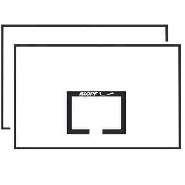 Imagem de Par de Tabela De Basquete Juv. Comp. Naval S/Aro Klopf 1023