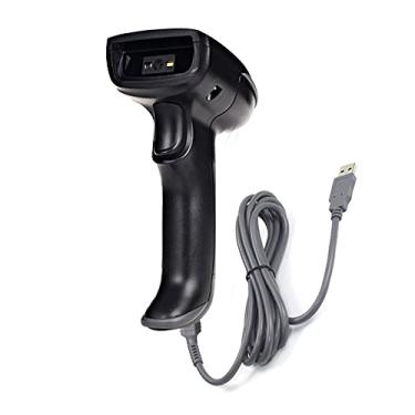 Imagem de Leitores de código de barras com fio 1D 2D para computadores, cabo UNIDEEPLY USB de código de barras portátil, etiqueta de digitalização QR PDF417 UPC EAN Data Matrix Reader Gun Retail Varredura