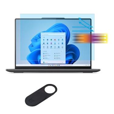 Imagem de Protetor de tela para Lenovo IdeaPad Slim 5i 14 Gen 9/IdeaPad Pro 5 14APH8 Gen 8/IdeaPad Pro 5i 14 Gen 8 Gen 9/IdeaPad 1 14″, Gen 7 Anti Blue Light Anti Glare Eye Protection Filter Reduz a tensão