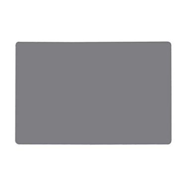 Imagem de Gartful Tapetes de silicone de 63,5 x 43 x 0,1 cm para balcão de cozinha, protetor de bancada de silicone grande, antiderrapante resistente ao calor, tapete multiuso, jogo americano, cinza escuro