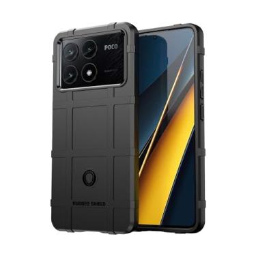 Imagem de Capas para Xiaomi Poco X6 Pro 5G.Caso básico,Botão de pressão flexível / 360 ° Proteção completa,Escudo Rugged