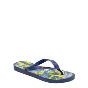 Imagem de Chinelo Infantil Menino Ipanema Minions 27033 Azul-Masculino