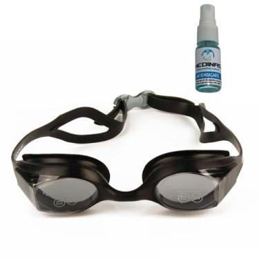 Imagem de �culos de Nata��o Speedo Focus + Spray - Preto