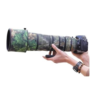 Imagem de CHASING BIRDS Revestimento de lente impermeável camuflado para Nikon AF-S 180-400 mm F4 E TC1.4 FL ED VR Capa protetora de lente à prova de chuva (camuflagem de folha verde, com TC de 1,4 X (TC-14E