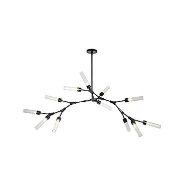 Imagem de PENDENTE RAMI FP1190PF PRETO FOSCO