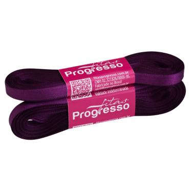 Imagem de  Fita de Cetim Progresso Face Simples, 10m, 7mm, Violeta - CF001.675