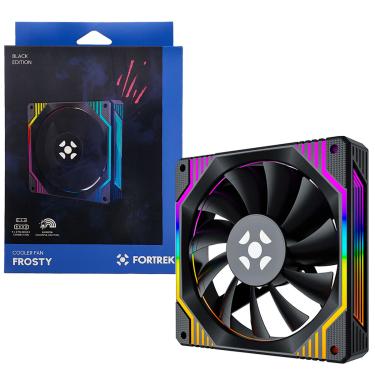 Imagem de Cooler Fan, Fortrek, Frosty, 120MM, Preto, - 83900