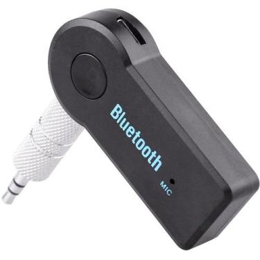 Imagem de Transmissor De Musica Receptor Bluetooth P2 Adaptador Auxiliar Carro -