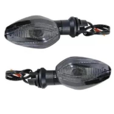 Imagem de Par De Pisca Cristal ou Fumê Seta Titan Fan Moto 125 150 160 2014 Em D