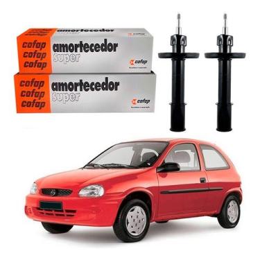 Imagem de Par Amortecedor Dianteiro Chevrolet Corsa 1.6 1997 A 2002 - Cofap