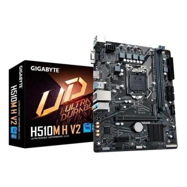 Imagem de Placa Mãe 1200p Gigabyte H510M-H v2 M.2 Vga Hdmi DDR4