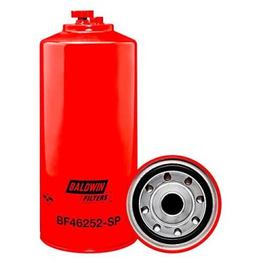 Imagem de Baldwin Filtro BF46252-SP Separador de Combustível/Água Spin-on com Drenagem e Porta do Sensor