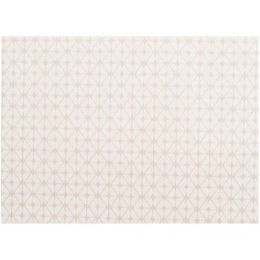 Imagem de Papel de Parede Bege Claro Geométrico - Vinílico Evolux 53x1000cm