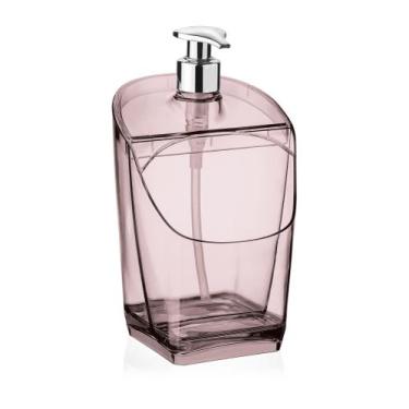 Imagem de Dispenser para detergente rosa translucido uz