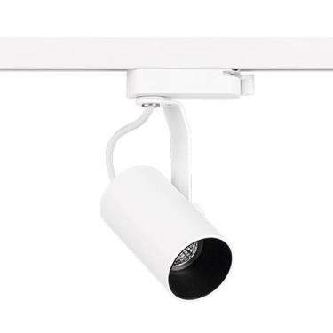 Imagem de Spot Trilho Flow Branco Para Mini Dicroica Stella, Branco