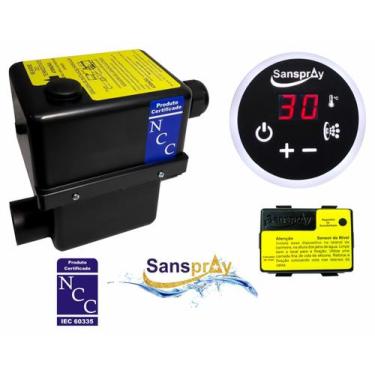 Imagem de Aquecedor Banheira Hidro Massagem Spa Sanspray 5000w 220v 3f