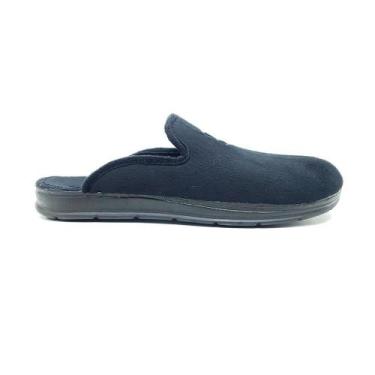 Imagem de Pantufa Pegada Masculina 166001-03, 38, Preto