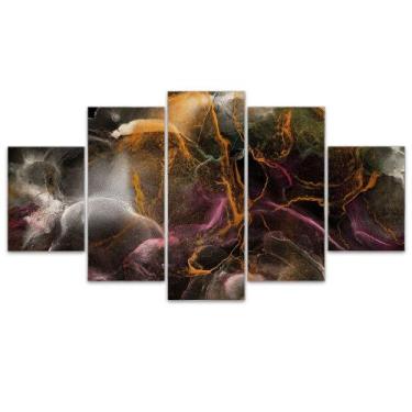 Imagem de Quadro Decorativo Mosaico MDF Mármore 2 115x60cm - EMPIRE GAMER