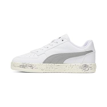 Imagem de PUMA Tênis Caven, Branco-Concreto Cinza Preto, Tamanho 34 Unissex Criança Grande, Puma Branco-concreto cinza - puma preto, 5.5 Big Kid