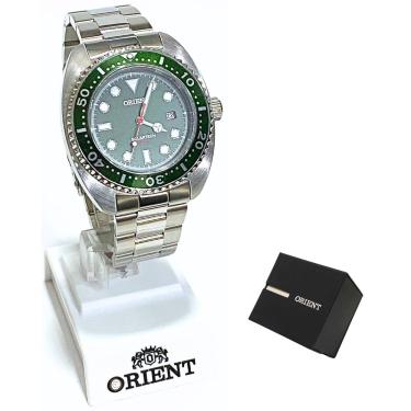 Imagem de Relógio Orient Masculino Solartech Analógico Prateado MBSS1445 E1SX