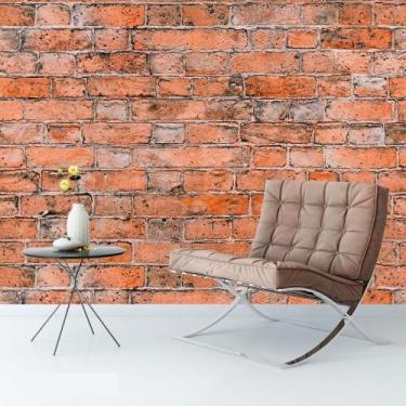 Imagem de Papel de Parede - Tijolinho Envelhecido - Studio Art, 3