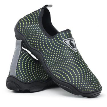 Imagem de sapatilha unissex esportiva água/trilha/cachoeira - bergally, Amarelo,