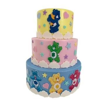 Imagem de Bolo Fake Ursinhos Carinhosos 3 Andares - Catavento