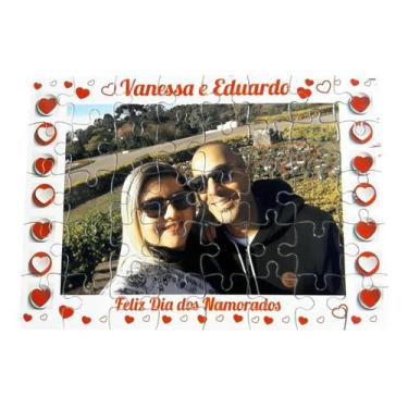 Imagem de Quebra-cabeça Personalizado Namorados, Noivos, Casados, Ficantes - GMH
