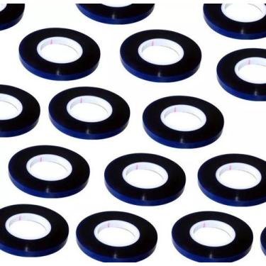 Imagem de Fita Blue Tape 13 mm por 100 Metros Para Cartuchos Jato de Tinta - DG