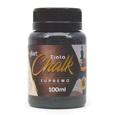 Imagem de Tinta Chalk Supremo Gliart 100ml, GRAFITE