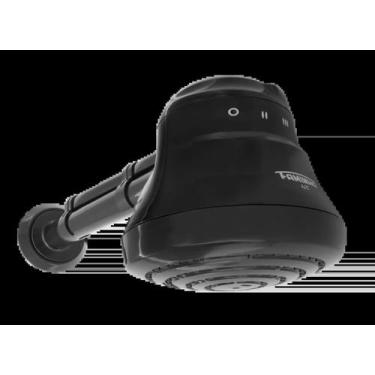 Imagem de Chuveiro Elétrico Ducha Fame Preto C/ Cano 4t 6800w 220v, 220V