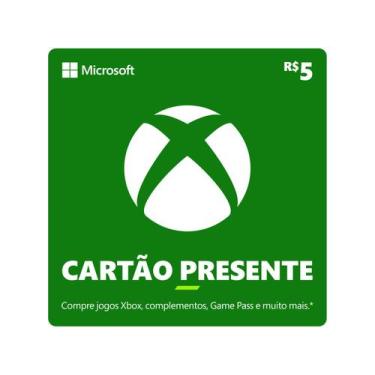 Imagem de Cartão Presente Digital Xbox R$ 5,00 Microsoft