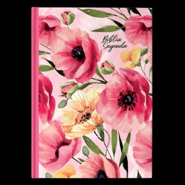 Imagem de Bíblia NVI, Capa Dura, Florida, Econômica, Primavera