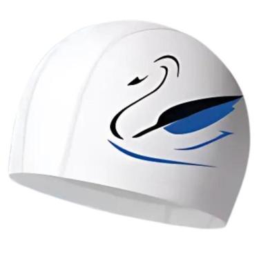 Imagem de Touca De Natação Adulto e Infantil Profissional - Hero Band, Branco ci