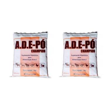 Imagem de Kit 20 Unidades - Ade Em Pó Suplemento Champion 1Kg - 000436