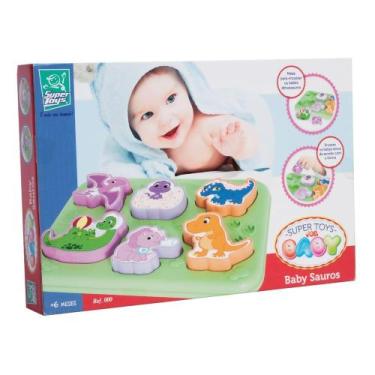 Imagem de Peças de Encaixar Baby Sauros - Super Toys