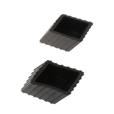 Imagem de UGPLM 2 tampas protetoras de chão para academia, equipamento fitness, cadeira de mesa, tampa de tubo para sala resistente, Type F