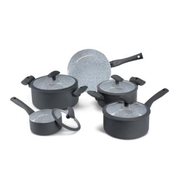 Imagem de Conjunto Panelas 5PC Cinza Hercules PA300-5PCZ