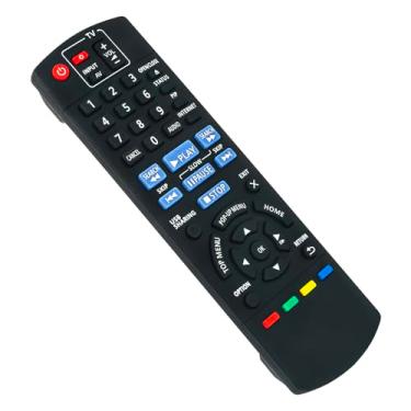 Imagem de Controle remoto de substituição N2QAYB000871 compatível com leitor de Blu-ray Disc Panasonic DMP-BD79 DMP-BD89 DMP-BD793 DMP-BD79GN DMP-BD79GA DMP-BD79GC DMP-BD79GT DMP-BD79GW DMP-BD79PU DMP-BD79P79PU