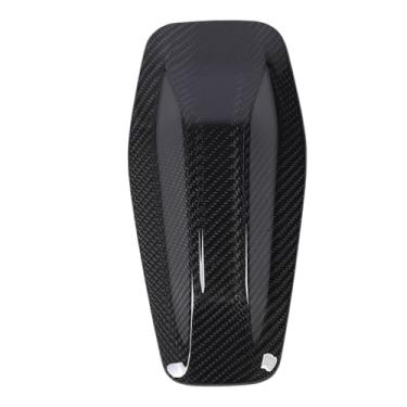 Imagem de Capa de Antena de Barbatana de Tubarão para Carro, Fibra de Carbono, Cobertura Decorativa de Antena de Barbatana de Tubarão, Base Aérea, Cobertura de Antena Superior do Carro