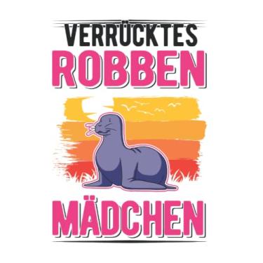 Imagem de Robben Tagesplaner: Verrücktes Robbe Mädchen Seelöwe/Kalender 2023 & 2024 / Wochenplaner Tagesplaner Planer/Planungsbuch To-Do-Liste / 6x9 Zoll / 100 ausfüllbare Seiten