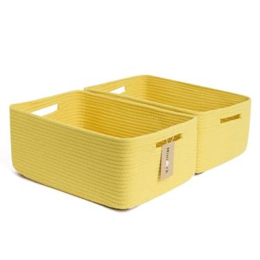 Imagem de MiniArk Grandes Cestos De Armazenamento Para Prateleiras, Organizadores De Armários E Caixas De Armazenamento Para Roupas, Cobertores, Toalhas, Berçário De Bebê, Caixa De Cestas De Brinquedos, Cestas