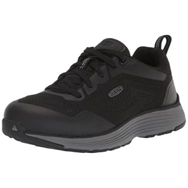 Imagem de KEEN Utility Women's Sparta 2 Low Alloy Toe Industrial Work Sneakers, Steel Grey/Black, 9.5